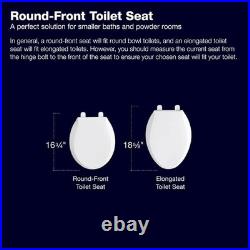Plastic Elevated Toilet Seat with Quiet-Close and Quick-Clean Design Plastic Elevated Toilet Seat with Quiet-Close and Quick-Clean Design