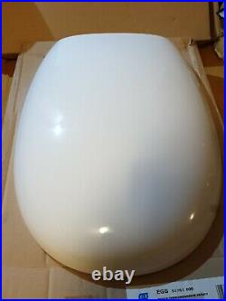 Pozzi ginori egg toilet seat white WC chrome hinge code 51761 no34