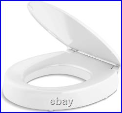 Premium White Round Toilet Seat Quiet-Close & Quick-Release for Easy Cleaning Premium White Round Toilet Seat Quiet-Close & Quick-Release for Easy Cleaning