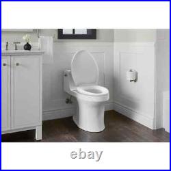 PureWarmth Elongated Toilet Seat in White