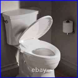Purewash M300 Manual Elongated Bidet Toilet Seat, Chrome Handle, Quiet Close Lid Purewash M300 Manual Elongated Bidet Toilet Seat, Chrome Handle, Quiet Close Lid