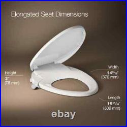 Purewash M300 Manual Elongated Bidet Toilet Seat, Chrome Handle, Quiet Close Lid Purewash M300 Manual Elongated Bidet Toilet Seat, Chrome Handle, Quiet Close Lid