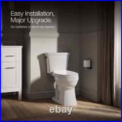 Purewash M300 Manual Elongated Bidet Toilet Seat, Chrome Handle, Quiet Close Lid Purewash M300 Manual Elongated Bidet Toilet Seat, Chrome Handle, Quiet Close Lid