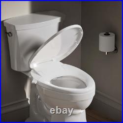 Purewash M300 Manual Elongated Bidet Toilet Seat, White Handle, Quiet-Close Lid Purewash M300 Manual Elongated Bidet Toilet Seat, White Handle, Quiet-Close Lid