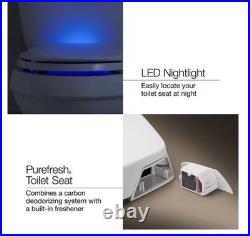 QTY-3 Kohler Purefresh Elongated Toilet Seat White (K-5588-0)