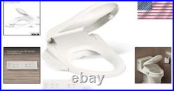 Quiet-Close Biscuit Manual Bidet Toilet Seat with Adjustable Spray Position Quiet-Close Biscuit Manual Bidet Toilet Seat with Adjustable Spray Position