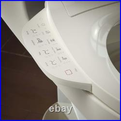 Quiet-Close Biscuit Manual Bidet Toilet Seat with Adjustable Spray Position Quiet-Close Biscuit Manual Bidet Toilet Seat with Adjustable Spray Position