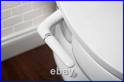Quiet-Close Biscuit Manual Bidet Toilet Seat with Adjustable Spray Position Quiet-Close Biscuit Manual Bidet Toilet Seat with Adjustable Spray Position