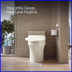 Quiet-Close Biscuit Manual Bidet Toilet Seat with Adjustable Spray Position Quiet-Close Biscuit Manual Bidet Toilet Seat with Adjustable Spray Position