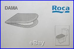 ROCA DAMA RETRO Toilet Replacement Seat & Cover with Regular Bar Hinge 801327004