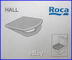 ROCA HALL WC Toilet Seat & Cover with Regular Hinges 801620004 White