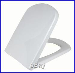 ROCA HALL WC Toilet Seat & Cover with Regular Hinges 801620004 White