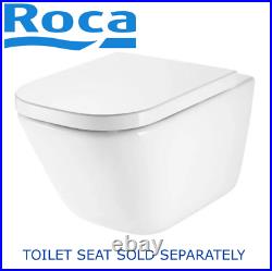 ROCA The Gap Wall Hung Rimless WC Toilet Pan Cleanrim