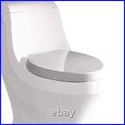 R-133SEAT Elongated Toilet Seat in White