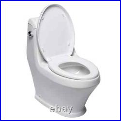 R-133SEAT Elongated Toilet Seat in White