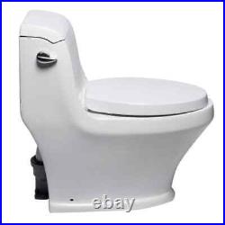 R-133SEAT Elongated Toilet Seat in White