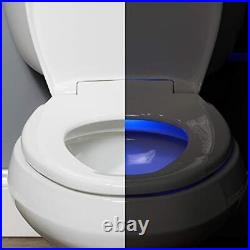 Radiance Heated Night Light Toilet Seat will Slow Close and Elongated White