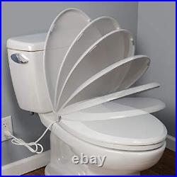 Radiance Heated Night Light Toilet Seat will Slow Close and Never Loosen, ELO