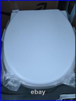 Raised Toilet Seat with Removable Handles, 5.9 Elevated Toilet Seat Riser Raised Toilet Seat with Removable Handles, 5.9 Elevated Toilet Seat Riser