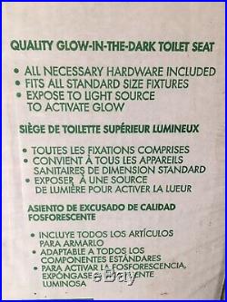 Rare Vintage Potty Glow Toilet Seat Glow In The Dark Toilet Seat NEW Sealed
