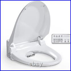 Remote Control Electronic Smart Bidet Toilet Seat Self Cleaning Hydro flush