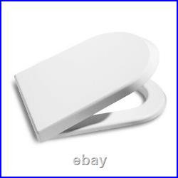 Roca Nexo Bathroom White WC Toilet Seat D Shape Spare Replacement