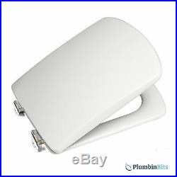 Roca Sidney Replacement Toilet Seat & Cover Cw Soft Close Hinges 801382004 White