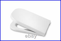 Roca The Gap Toilet Seat & Cover Easy Release And Soft Closing Hinges