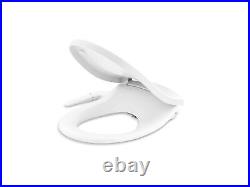 Round White Bidet Toilet Seat Silent Close Adjustable Spray No Slam Easy Clean Round White Bidet Toilet Seat Silent Close Adjustable Spray No Slam Easy Clean