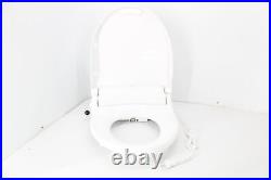 SEE NOTES Brondell LE99 Swash Bidet Seat Fits Round Toilets White Lite Remote