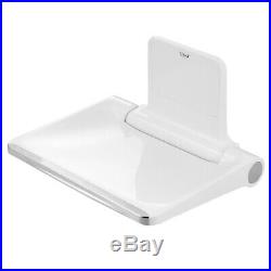 Safety Wall Seat Shower Folding Bath Bathroom Stool Toilet Chair Bench Tool