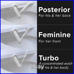 SmartBidetSB-1000WE Electric Bidet Toilet Seat with Heated SeatingWarm Air Dryer