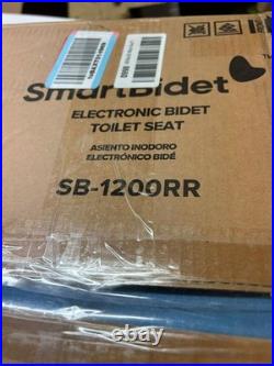SmartBidet 1200RR Advanced Electric Bidet Seat W. Remote Control Round