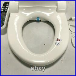 SmartBidet Elongated Toilet Seat SB-2000WE, Electronic Heated Bidet, White
