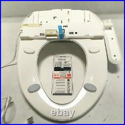 SmartBidet Elongated Toilet Seat SB-2000WE, Electronic Heated Bidet, White