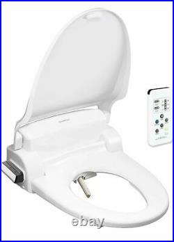 SmartBidet SB-1000WE Electric Bidet Elongated Toilet Seat NOB