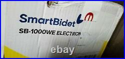 SmartBidet SB-1000WE Electric Bidet Elongated Toilet Seat NOB
