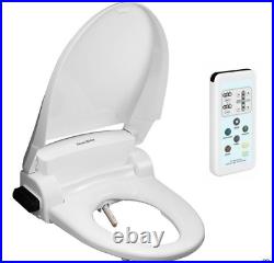 SmartBidet SB-1000WE Electric Bidet Seat for Elongated Toilets in White