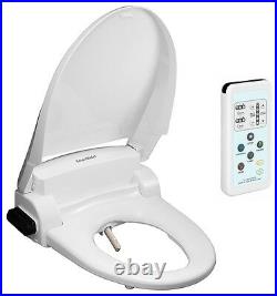 SmartBidet SB-1000 Electric Bidet Warm Toilet Seat for Elongated With Remote New