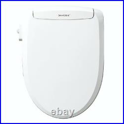 SmartBidet SB-100R Electric Bidet Seat for Most Elongated Toilets with Remote