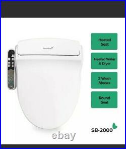 SmartBidet (SB-2000WR) Electronic Bidet Toilet Seat with Heated Water/Seat NEW