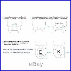 SmartBidet SB-2000 Electric Bidet Warm Toilet Seat for Elongated Toilets White