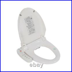 Smart Bidet Toilet Seat Cleaning 2 Nozzle & Air Dryer & Heated Seat Easy-Install