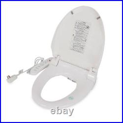 Smart Bidet Toilet Seat Cleaning Bidet Cover 2 Nozzle & Air Dryer & Heated Seat