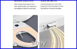 Smart Bidet Toilet Seat Elongated