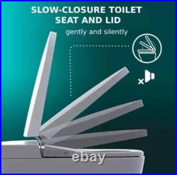 Smart Bidet Toilet Seat Elongated Electric Heated Seat with Warm Water Cleaning Smart Bidet Toilet Seat Elongated Electric Heated Seat with Warm Water Cleaning