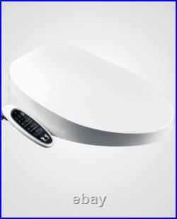 Smart Bidet Toilet Seat with Remote Control Heated Seat Warm Air Dryer