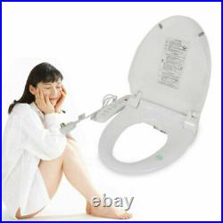 Smart Electric Bidet Warm Toilet Seat for Elongated Toilets -Double Nozzles USA