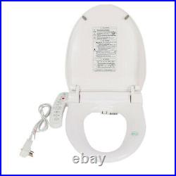 Smart Toilet Bidet Toilet Seat Heated Elongated Toilet Self-cleaning 2 Nozzles