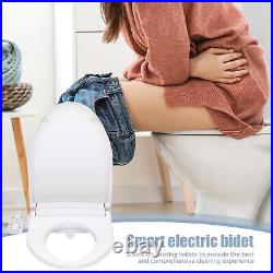 Smart Toilet Seat Electric Bidet Toilet Seat Heated Seat Elongated Auto Flush